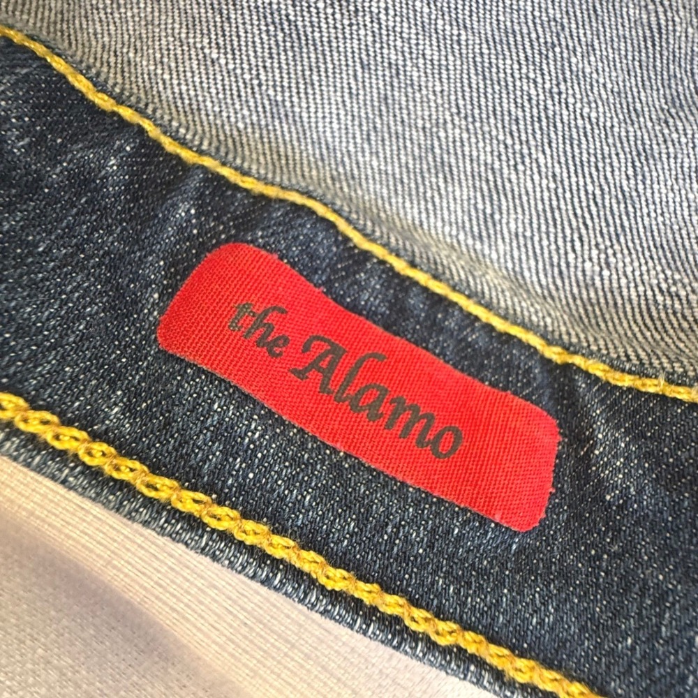 AG Adriano Goldschmied Denim Jacket Medium Bell‎ Sleeve Fitted Y2K - Picture 6 of 14